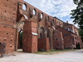 Tartu's old cathedral, in ruins since 16th century